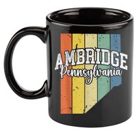 Ambridge Pennsylvania Bridger Pride 15003 Beaver County 11oz C Handle Ceramic Mug