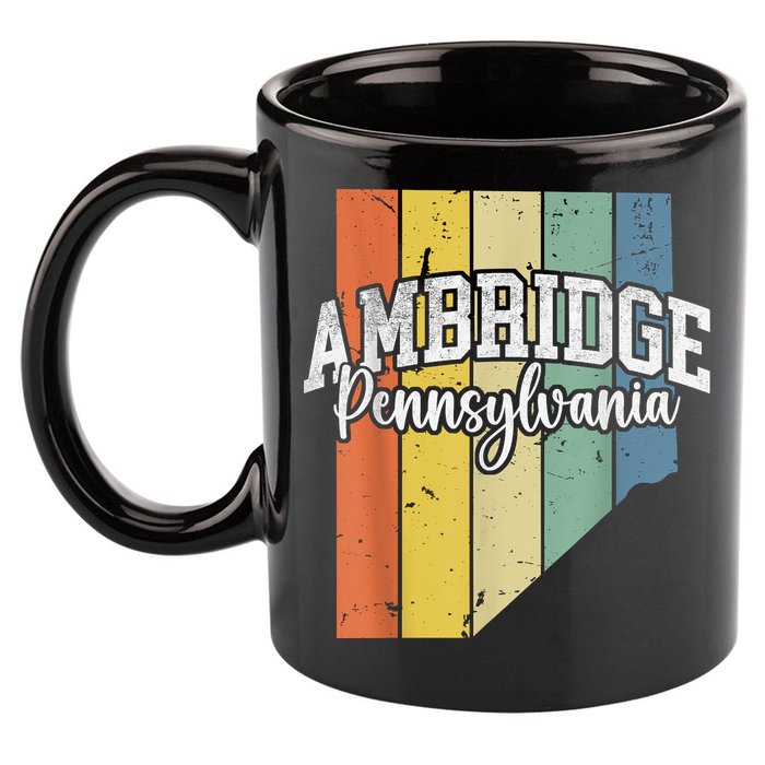 Ambridge Pennsylvania Bridger Pride 15003 Beaver County 11oz C Handle Ceramic Mug