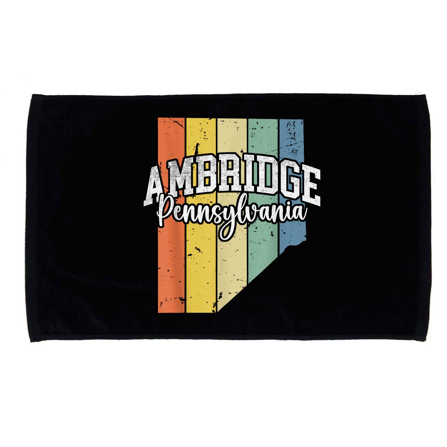 Ambridge Pennsylvania Bridger Pride 15003 Beaver County Microfiber Hand Towel