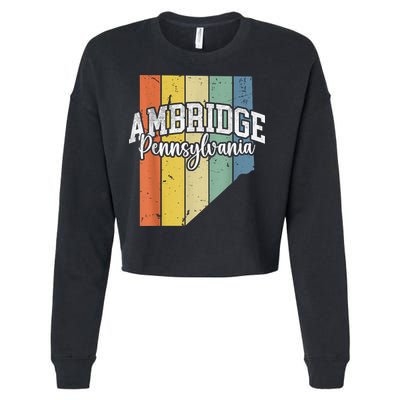 Ambridge Pennsylvania Bridger Pride 15003 Beaver County Cropped Pullover Crew