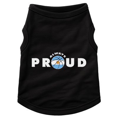 Always Proud Bandera Argentina Flag Basketball Fan Lover Doggie Tank