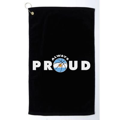 Always Proud Bandera Argentina Flag Basketball Fan Lover Golf Towel