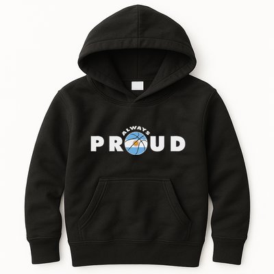 Always Proud Bandera Argentina Flag Basketball Fan Lover Kids Hoodie