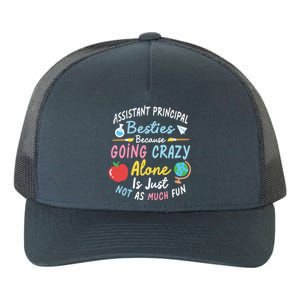 Assistant Principal Besties Assistant Principals Gift Yupoong Adult 5-Panel Trucker Hat