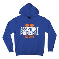 Assistant Principal Boo Crew Halloween Assistant Principal Cute Gift Hoodie