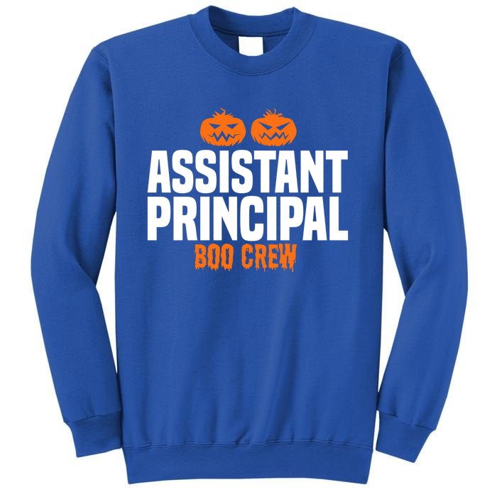 Assistant Principal Boo Crew Halloween Assistant Principal Cute Gift Sweatshirt