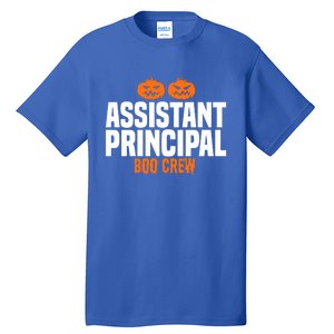 Assistant Principal Boo Crew Halloween Assistant Principal Cute Gift Tall T-Shirt