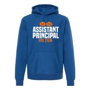 Assistant Principal Boo Crew Halloween Assistant Principal Cute Gift Premium Hoodie