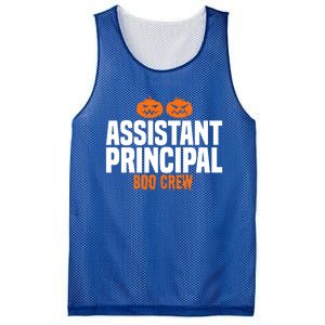 Assistant Principal Boo Crew Halloween Assistant Principal Cute Gift Mesh Reversible Basketball Jersey Tank