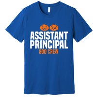 Assistant Principal Boo Crew Halloween Assistant Principal Cute Gift Premium T-Shirt