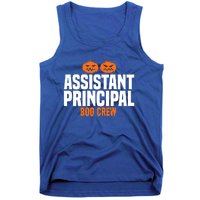 Assistant Principal Boo Crew Halloween Assistant Principal Cute Gift Tank Top