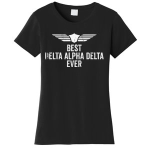 Airplane Pilot Best Dad Flying Gift Women's T-Shirt