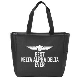 Airplane Pilot Best Dad Flying Gift Zip Tote Bag