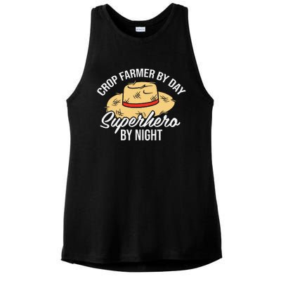 Agronomy Plant Cultivation Soil Management Crop Farmer Ladies PosiCharge Tri-Blend Wicking Tank