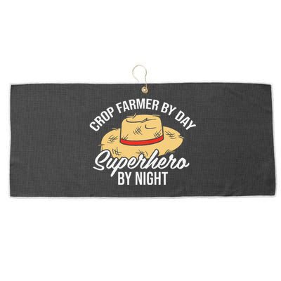 Agronomy Plant Cultivation Soil Management Crop Farmer Large Microfiber Waffle Golf Towel