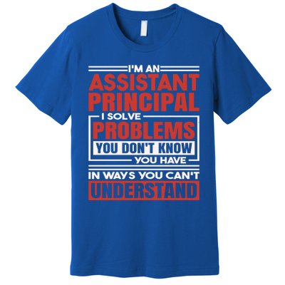 Assistant Principal Cute Gift Premium T-Shirt