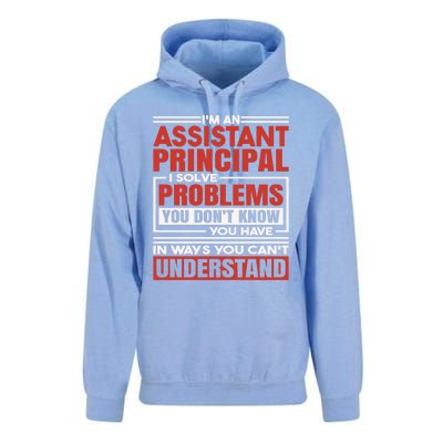 Assistant Principal Cute Gift Unisex Surf Hoodie