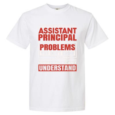 Assistant Principal Cute Gift Garment-Dyed Heavyweight T-Shirt