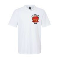 Apple Picking Crew Funny Apple Harvest Matching Family Squad Softstyle Adult Sport Polo