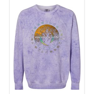 A Perfect Circle Woodland Colorblast Crewneck Sweatshirt