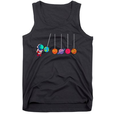 Astrophysicist Planet Cradle Astronomy funny place Tank Top