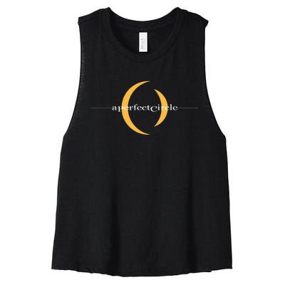 A Perfect Circle – Logo Women's Racerback Cropped Tank