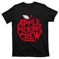 Apple Picking Crew Funny Orchard Harvest Season Fall Autumn T-Shirt