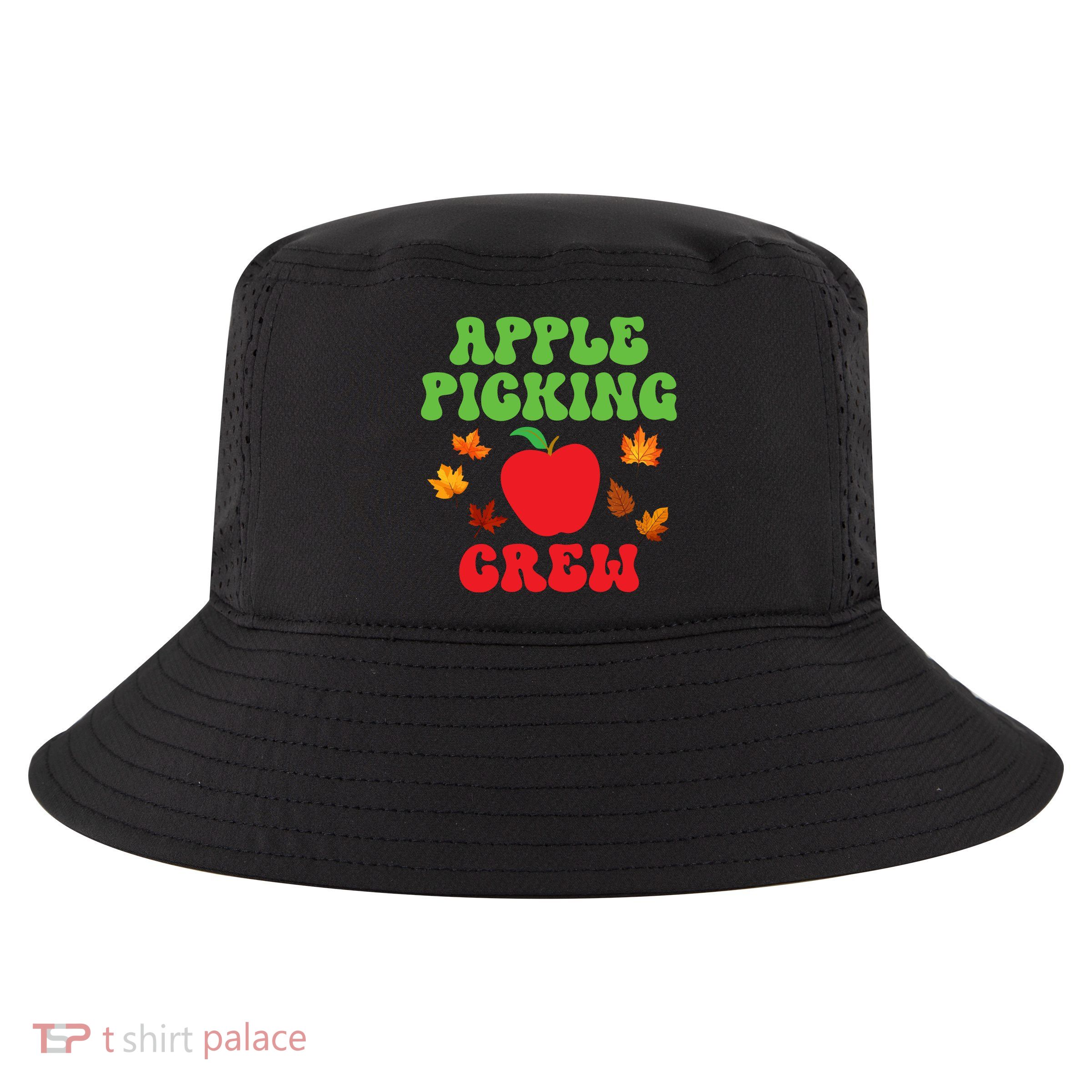 Apple Picking Crew Fall Family Outfit Autumn Fall Apple Lover Apple Picking Cool Comfort Performance Bucket Hat