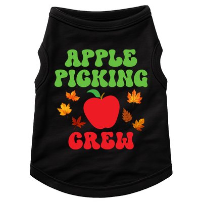 Apple Picking Crew Fall Family Outfit Autumn Fall Apple Lover Apple Picking Doggie Tank
