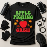 Apple Picking Crew Fall Family Outfit Autumn Fall Apple Lover Apple Picking Cooling Performance Crew T-Shirt