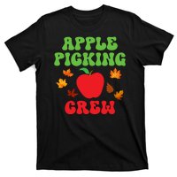 Apple Picking Crew Fall Family Outfit Autumn Fall Apple Lover Apple Picking T-Shirt