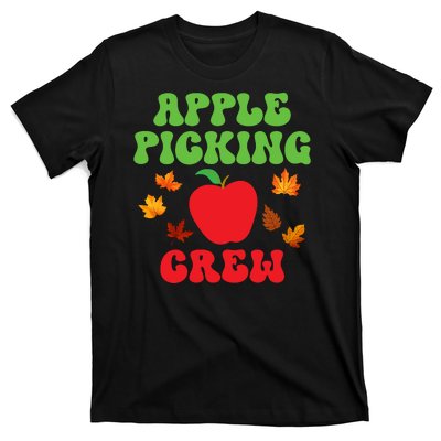 Apple Picking Crew Fall Family Outfit Autumn Fall Apple Lover Apple Picking T-Shirt