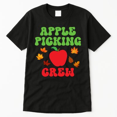 Apple Picking Crew Fall Family Outfit Autumn Fall Apple Lover Apple Picking Tall T-Shirt