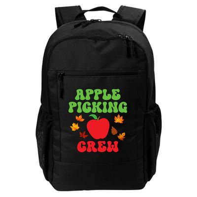 Apple Picking Crew Fall Family Outfit Autumn Fall Apple Lover Apple Picking Backpack
