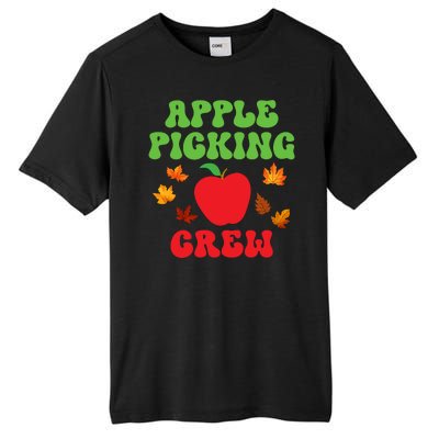 Apple Picking Crew Fall Family Outfit Autumn Fall Apple Lover Apple Picking Tall Fusion ChromaSoft Performance T-Shirt