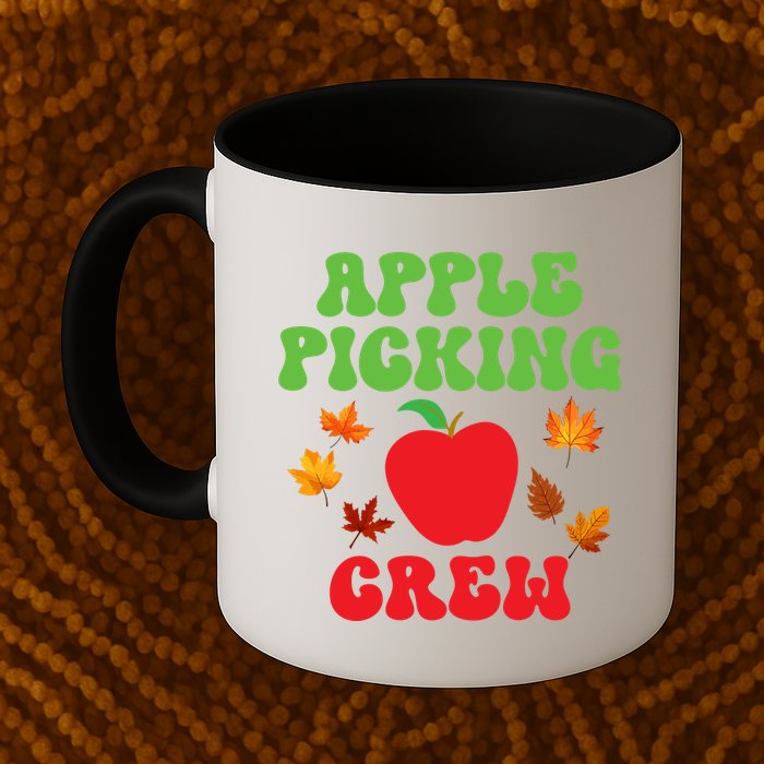 Apple Picking Crew Fall Family Outfit Autumn Fall Apple Lover Apple Picking Mug