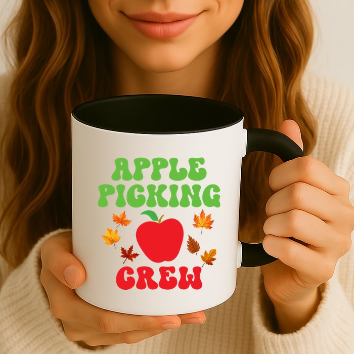 Apple Picking Crew Fall Family Outfit Autumn Fall Apple Lover Apple Picking Mug