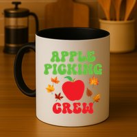 Apple Picking Crew Fall Family Outfit Autumn Fall Apple Lover Apple Picking Mug