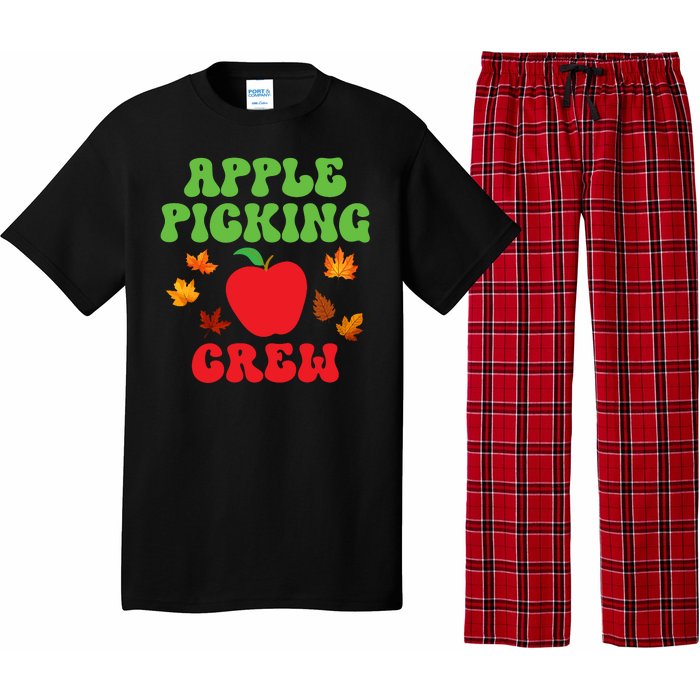 Apple Picking Crew Fall Family Outfit Autumn Fall Apple Lover Apple Picking Pajama Set