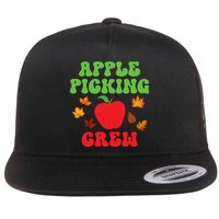 Apple Picking Crew Fall Family Outfit Autumn Fall Apple Lover Apple Picking Flat Bill Trucker Hat