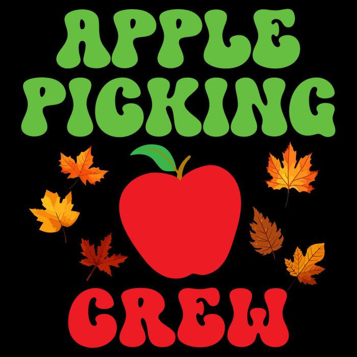 Apple Picking Crew Fall Family Outfit Autumn Fall Apple Lover Apple Picking Magnet