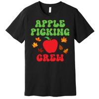 Apple Picking Crew Fall Family Outfit Autumn Fall Apple Lover Apple Picking Premium T-Shirt