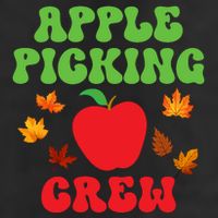 Apple Picking Crew Fall Family Outfit Autumn Fall Apple Lover Apple Picking 25L Jumbo Tote