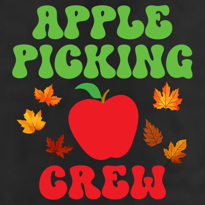 Apple Picking Crew Fall Family Outfit Autumn Fall Apple Lover Apple Picking 25L Jumbo Tote