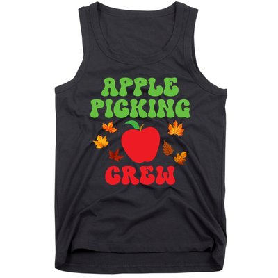 Apple Picking Crew Fall Family Outfit Autumn Fall Apple Lover Apple Picking Tank Top
