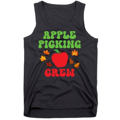 Apple Picking Crew Fall Family Outfit Autumn Fall Apple Lover Apple Picking Tank Top