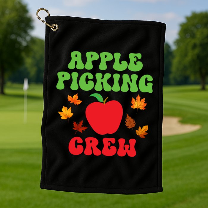 Apple Picking Crew Fall Family Outfit Autumn Fall Apple Lover Apple Picking Golf Towel