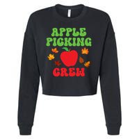 Apple Picking Crew Fall Family Outfit Autumn Fall Apple Lover Apple Picking Cropped Pullover Crew