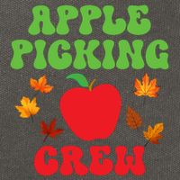 Apple Picking Crew Fall Family Outfit Autumn Fall Apple Lover Apple Picking Cotton Canvas Backpack