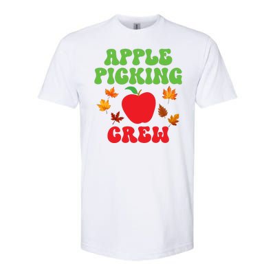 Apple Picking Crew Fall Family Outfit Autumn Fall Apple Lover Apple Picking Softstyle® CVC T-Shirt